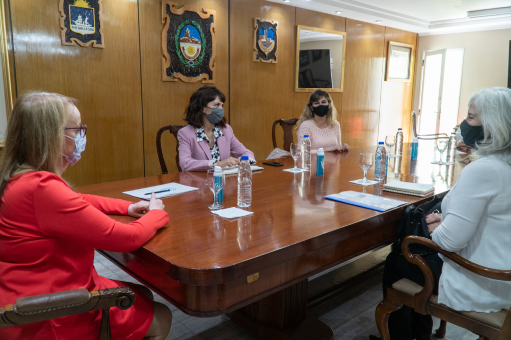 Alicia Kirchner recibió a la presidenta de la Cámara Mujeres Patagonia Sur