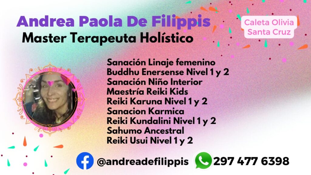 Andrea Paola De Filippis - Terapeuta Holístico 